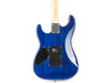 MAX Guitare électrique GigKit Quilted Style bleu