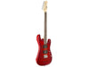 MAX Guitare électrique GigKit Quilted Style rouge