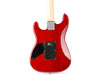 MAX Guitare électrique GigKit Quilted Style rouge