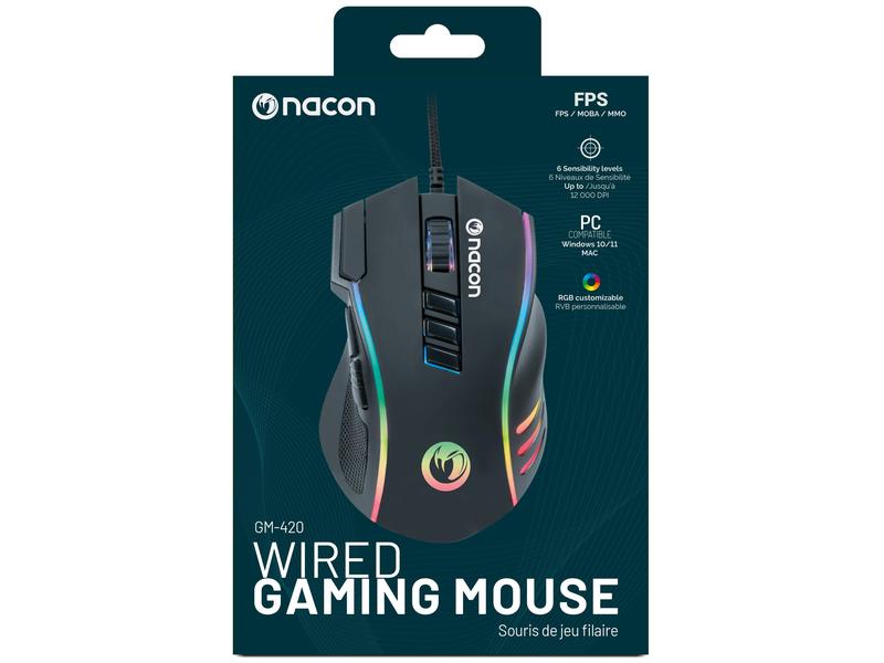 Nacon Gaming-Maus GM-420