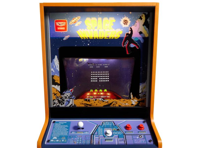 Numskull Borne d’arcade Quarter Scale Arcade Cabinet – Space Invaders