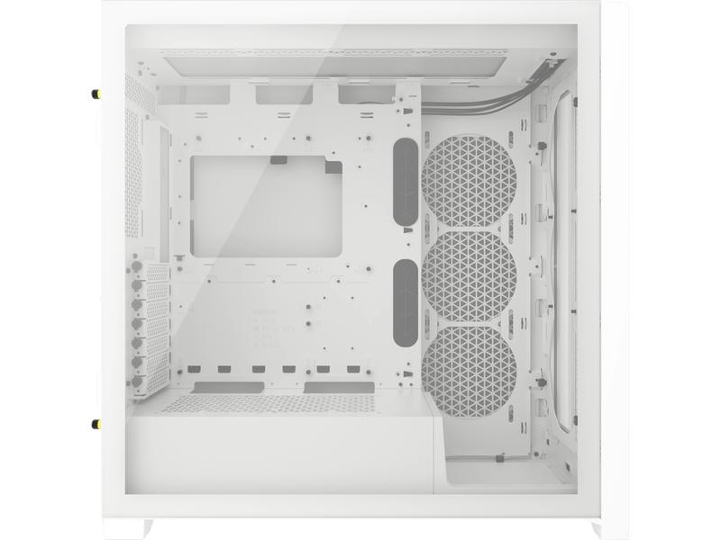 Corsair Boîtier d’ordinateur 5000D Core Airflow Blanc