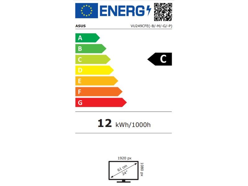 ASUS Monitor Eye Care VU249CFE-B