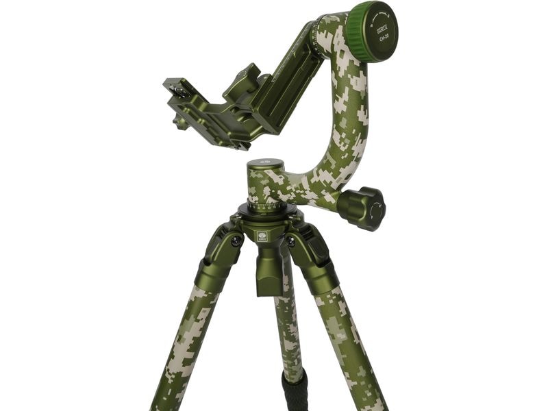 Sirui Stativ Explorer CT-3204 mit CH20 Camouflage