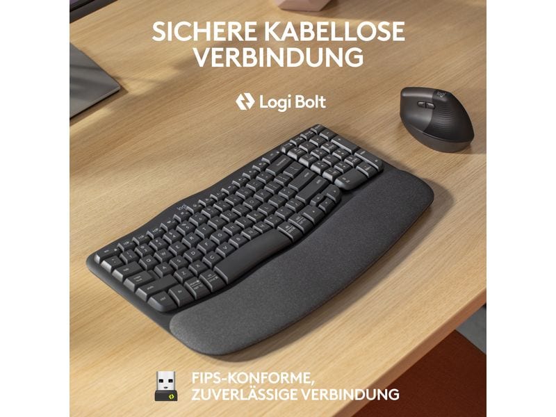 Logitech Tastatur Wave Keys for Business