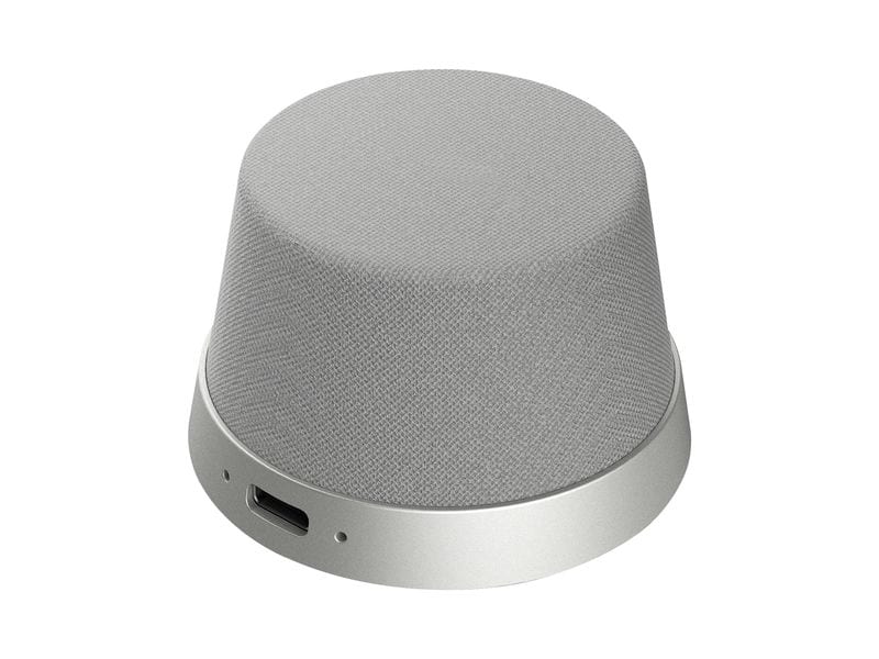 4smarts Haut-parleur Bluetooth SoundForce Gris, Argenté