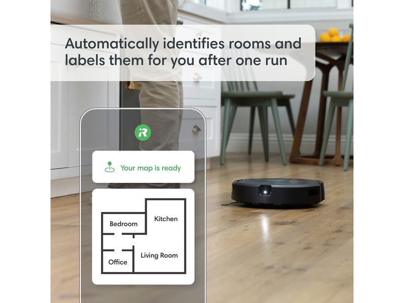 iRobot Robot d’aspiration et d’essuyage Roomba Combo j5+