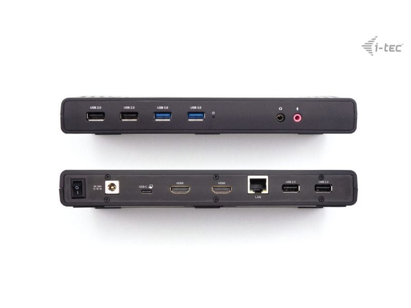 i-tec Station d'accueil USB 3.0 / USB-C / Thunderbolt, double HDMI