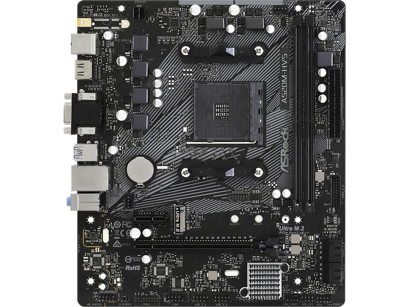 ASRock Mainboard A520M-HVS