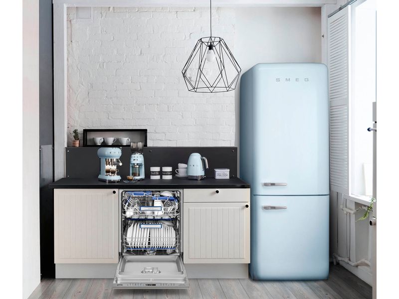 SMEG Moulin à café 50's Style CGF11PBEU Bleu clair