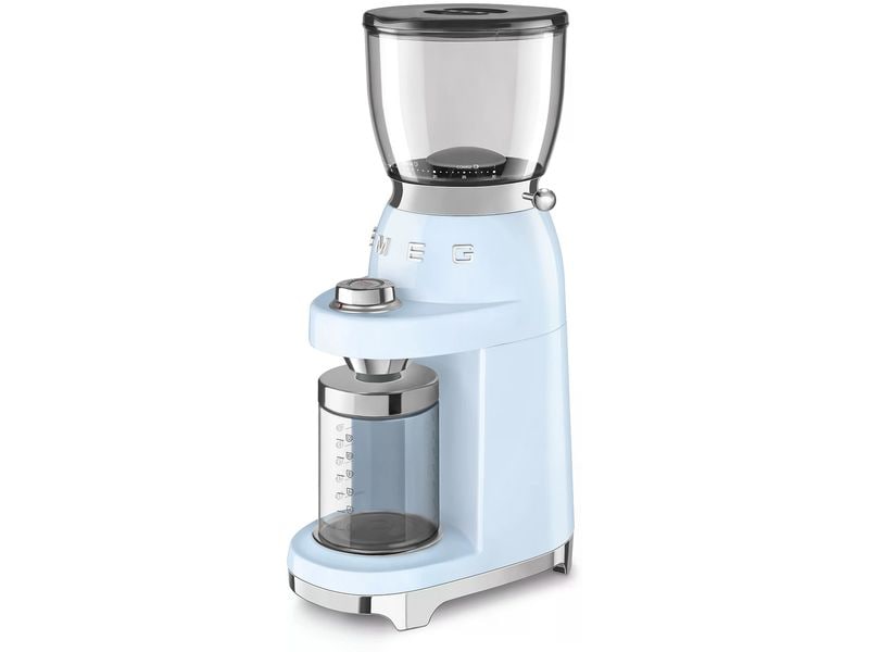 SMEG Moulin à café 50's Style CGF11PBEU Bleu clair