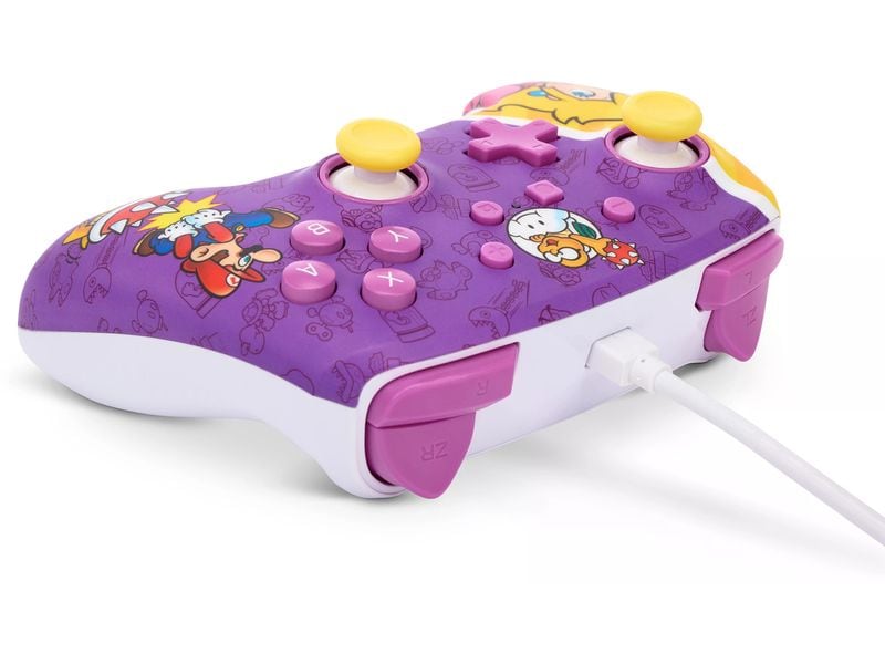 Power A Enhanced Wired Controller Princess Peach Battle