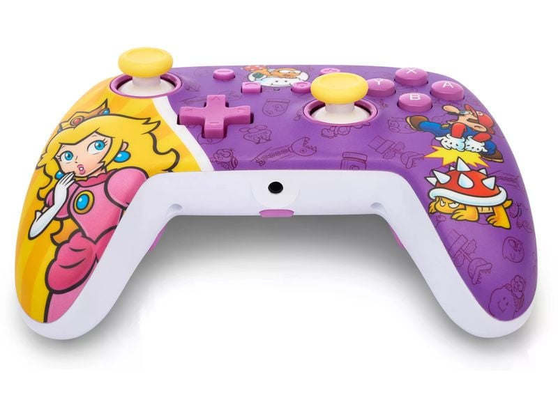 Power A Enhanced Wired Controller Princess Peach Battle