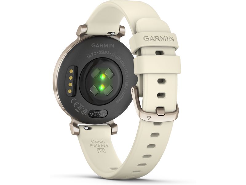 GARMIN Montre de sport Lily 2 Crème Or/Noix de coco