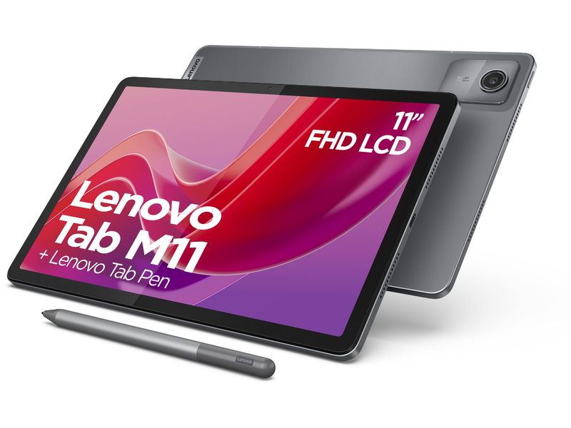 Lenovo Tablette Tab M11 LTE 128 GB Gris