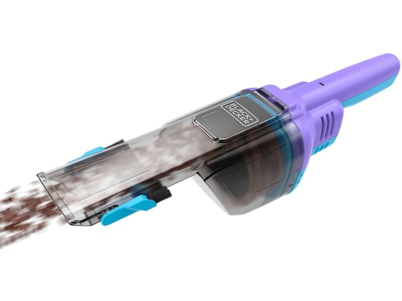 BLACK+DECKER Aspirateur à main sans fil NVD220BP-QW Bleu clair/Violet