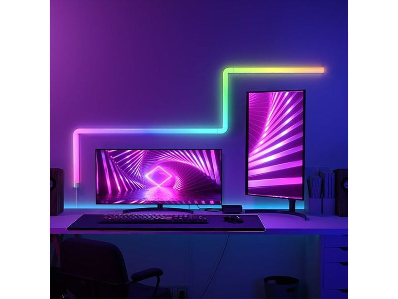 Govee Lampe murale Glide, 6+1, 1.8 m, RGBIC