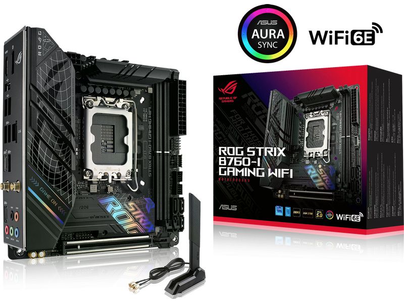 ASUS ROG Mainboard ROG STRIX B760-I GAMING WIFI