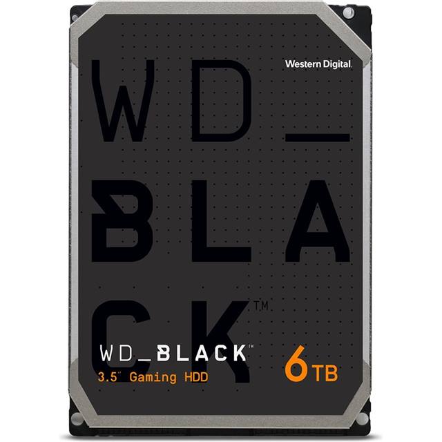 WD Black 6 To - 3,5", SATA, 7,2 K, 128 Mo