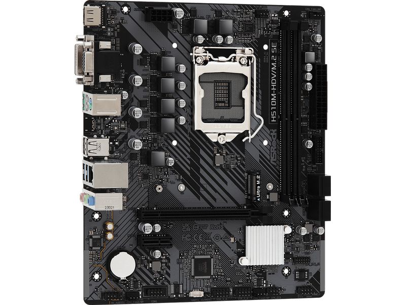 ASRock Carte mère H510M-HDV/M.2 SE