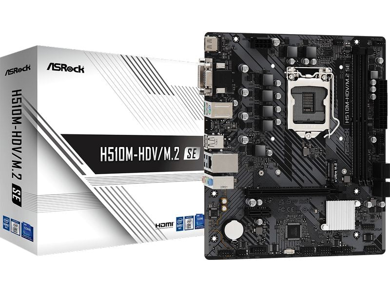 ASRock Carte mère H510M-HDV/M.2 SE