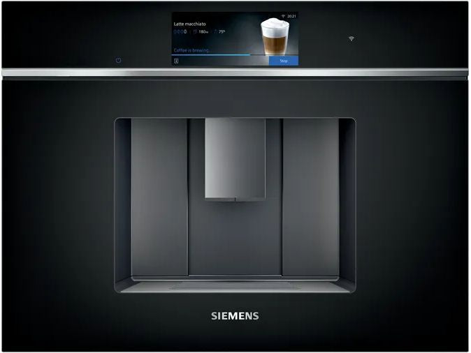 Siemens Cafetières automatiques intégrées iQ700 CT718L1B0 Noir