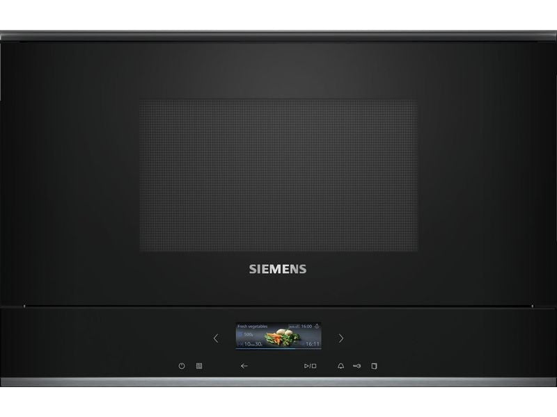 Siemens Four à micro-ondes encastré iQ700 BE732R1B1C Noir