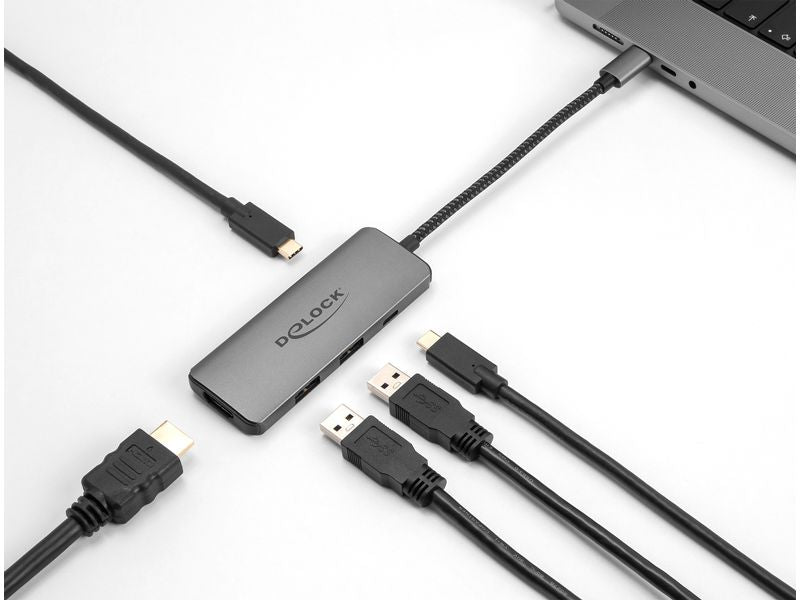 Delock Dockingstation USB-C 8K – HDMI/USB/PD 3.0 100W