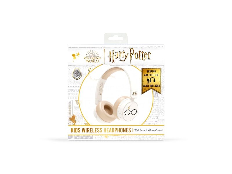 OTL Casques extra-auriculaires Harry Potter Cream Beige; Blanc