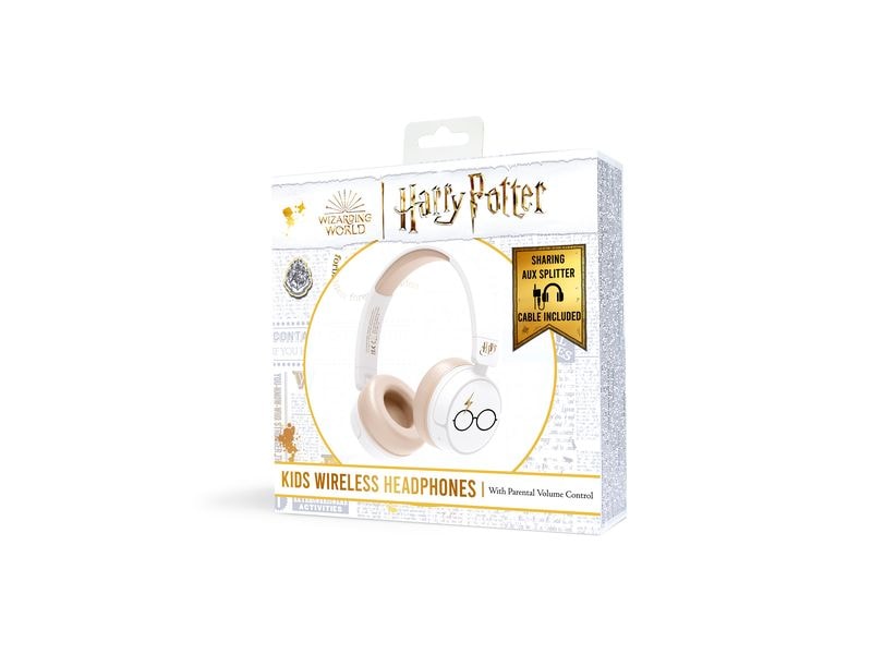 OTL Casques extra-auriculaires Harry Potter Cream Beige; Blanc