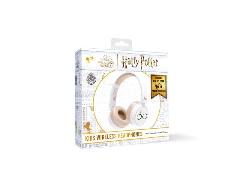 OTL Casques extra-auriculaires Harry Potter Cream Beige; Blanc