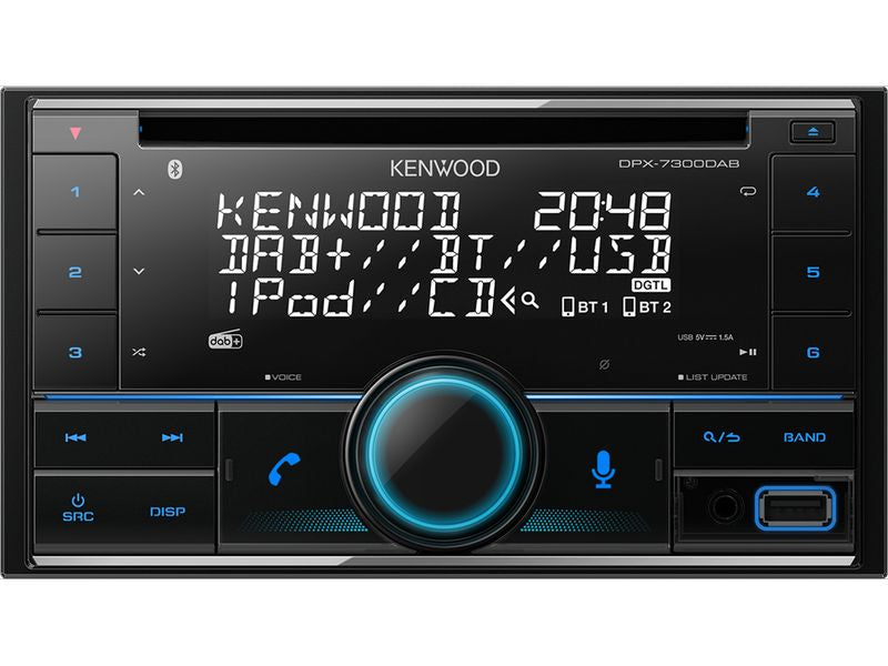 Kenwood Autoradio DPX-7300DAB 2 DIN