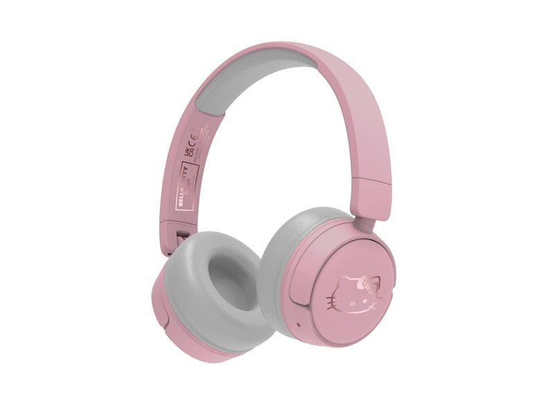 OTL Casques extra-auriculaires Hello Kitty Rose; Blanc