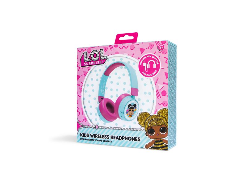 OTL Casques extra-auriculaires L.O.L. Surprise Rose; Turquoise