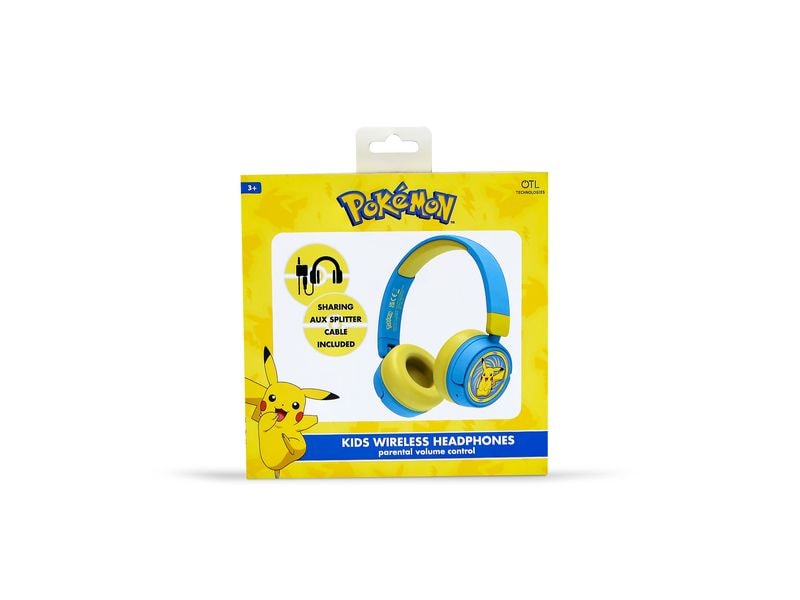 OTL On-Ear-Kopfhörer Pokémon Pikachu Gelb