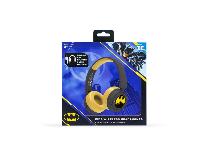 OTL On-Ear-Kopfhörer Batman Gotham City Schwarz