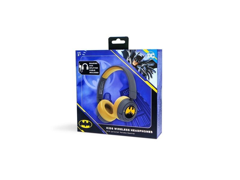 OTL Casques extra-auriculaires Batman Gotham City Noir