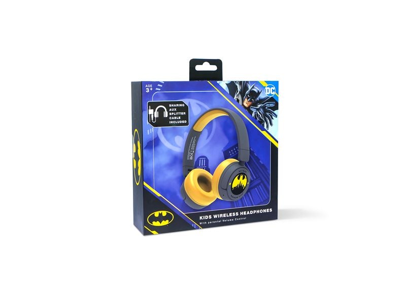 OTL On-Ear-Kopfhörer Batman Gotham City Schwarz