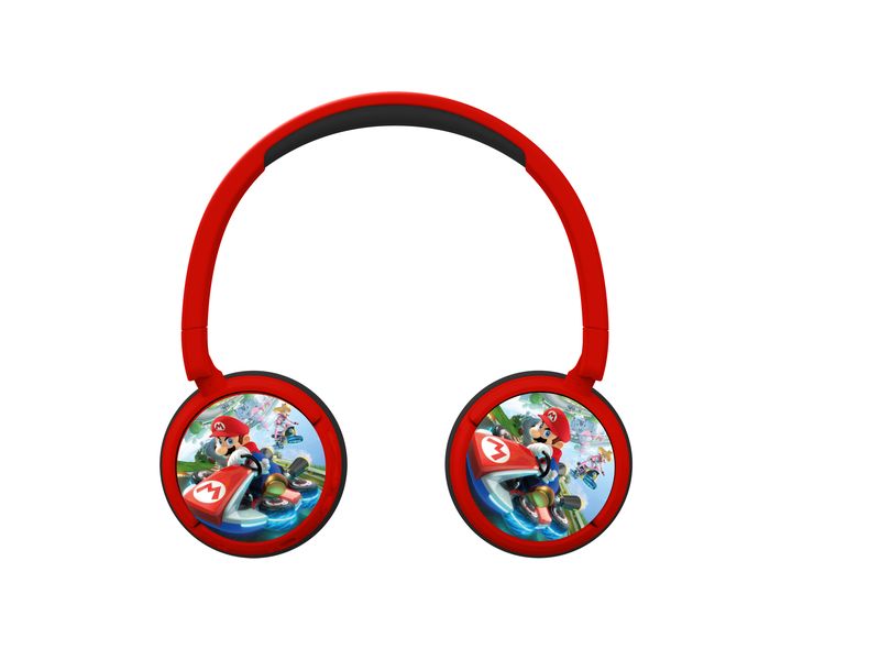 OTL On-Ear-Kopfhörer Mario Kart Schwarz; Rot