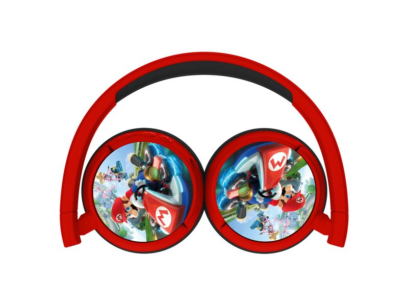 OTL Casques extra-auriculaires Mario Kart Noir; Rouge