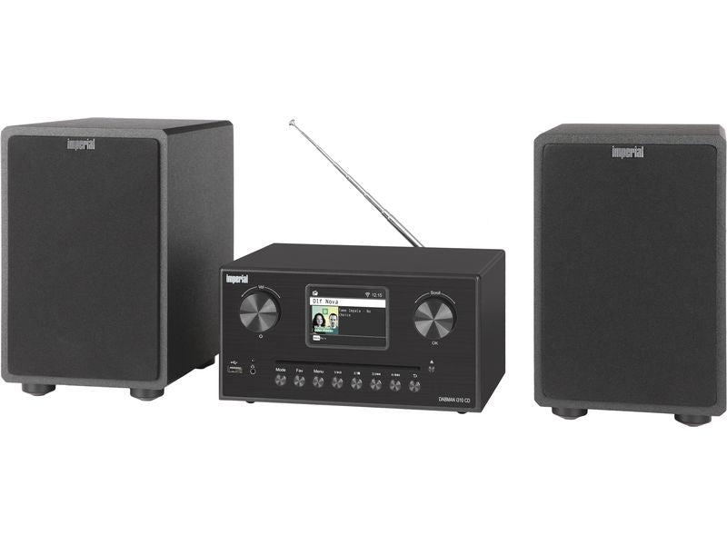 Imperial Micro-HiFi Anlage Dabman i310 CD Schwarz