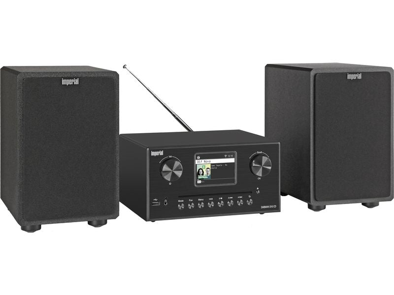 Imperial Micro-HiFi Anlage Dabman i310 CD Schwarz