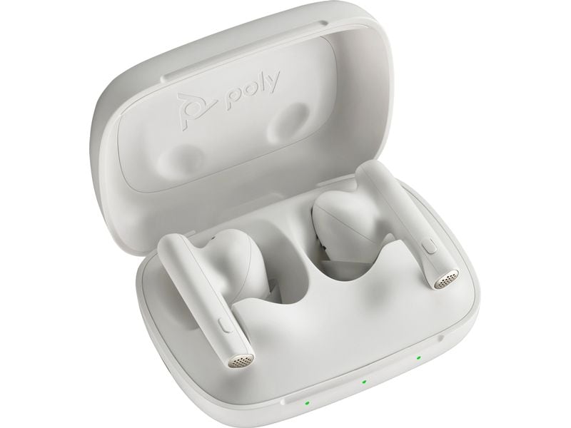 Poly Casque Voyager Free 60 MS USB-A, Blanc