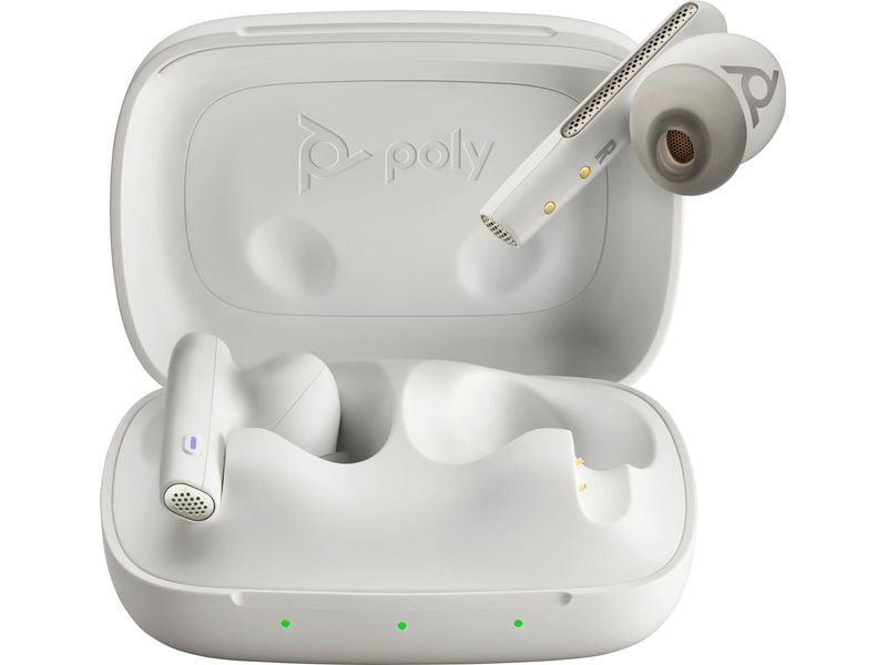 Poly Casque Voyager Free 60 MS USB-A, Blanc