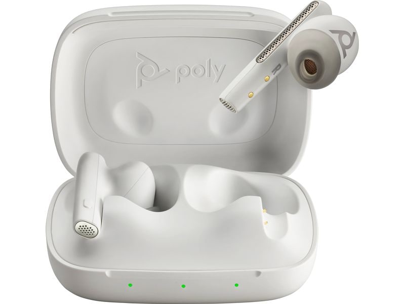 Poly Headset Voyager Free 60 UC USB-A, Weiss