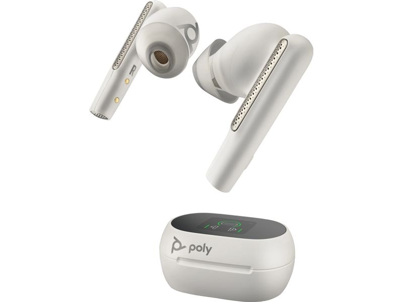 Poly Casque Voyager Free 60+ UC USB-C, Blanc