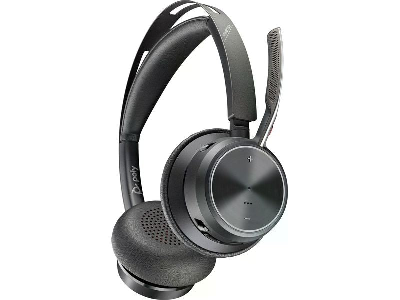 Poly Casque Voyager Focus 2 UC USB-A avec station de chargement