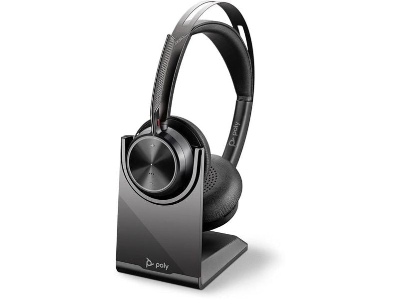 Poly Casque Voyager Focus 2 UC USB-A avec station de chargement