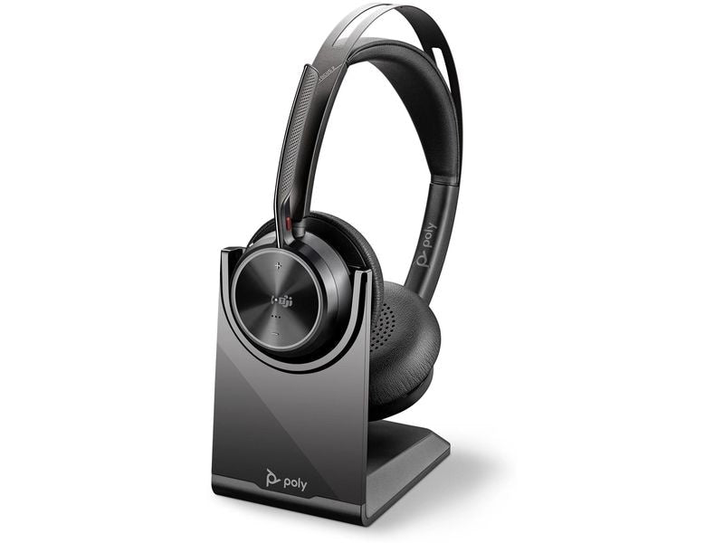 Poly Casque Voyager Focus 2 MS USB-C avec station de chargement