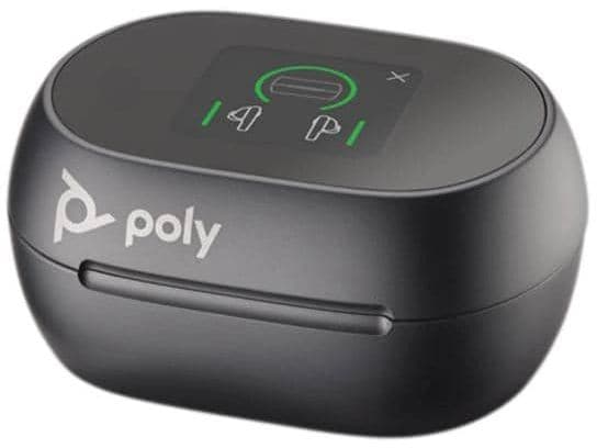 Poly Casque Voyager Free 60+ MS USB-C, Noir